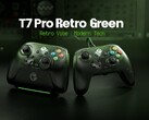 A T7 Pro Retro Green és a T7 Pro W Retro Green vezérlők kialakítása hasonló.