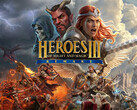 A Heroes of Might and Magic III Remake hivatalos posztere. A klasszikus stratégiai játék 2027-ben tér vissza.