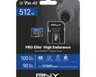 A PNY PRO Elite High Endurance microSD flash kártyák túlélik a folyamatos videofelvételt a test-, műszerfal- és biztonsági kamerákban. (Kép forrása: PNY)