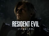 Resident Evil Requiem banner Leon-nal (Kép forrása: screenshot, Resident Evil YouTube szerkesztve)