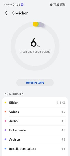 Huawei Pura 80 Ultra: Tárolás