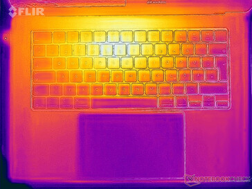 Hőtérkép stressz (felül)