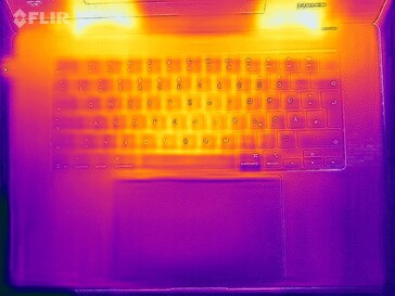 Hőtérkép stressz (felül)