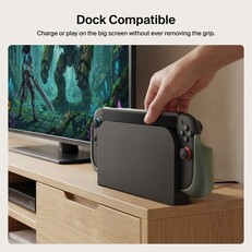 A Belkin Charging Grip-et nem kell levenni, ha a Switch 2 dokkolását választja.