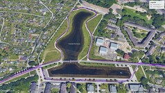 GNSS tesztút: Tó körüli navigáció