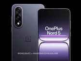 A OnePlus Nord 5 vadonatúj dizájnt és pille alakú kameradudort kap (Kép forrása: @OnLeaks / Android Headlines)