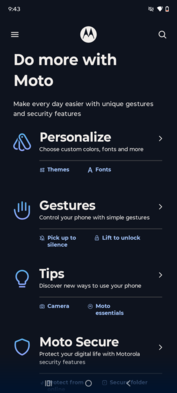 Motorola Moto G86 szoftver