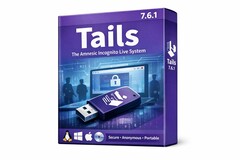 A Tails 7.6.1 live Linux már elérhető a Tor Browser biztonsági javításával együtt
