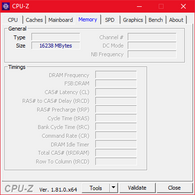 CPU-Z Memory