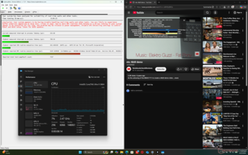 A LatencyMon a DPC problémákat mutatja, de egyébként nincs kiesett képkocka a 4K60 videó lejátszási tesztünk során