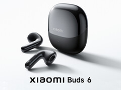 A Xiaomi Buds 6 a három megjelenési szín egyikében.
