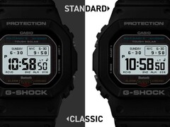 A Casio G-Shock GW-BX5600 órája (a képen) többféle kijelzőt kínál. (Kép forrása: Reddit)