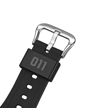 A szalaggyűrűre a "011", a fő karakter van nyomtatva. (Kép forrása: Casio)