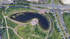GNSS próbaút: Lake