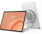 A Lenovo Tab Plus Gen 2 hátoldalán hangszóró található, valamint egy integrált állvány.