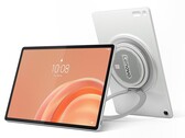 A Lenovo Tab Plus Gen 2 hátoldalán hangszóró található, valamint egy integrált állvány.