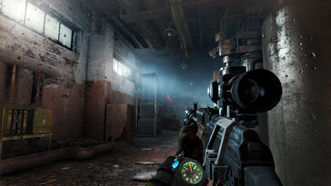 A képen: A Metro: Last Light Redux játékmenetéről készült screenshot.