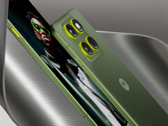 A Motorola Edge 70 a három pletykált megjelenési szín egyikében. (Kép forrása: via Evan Blass)