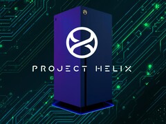A Project Helix Xbox konzol makettje