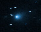 A Hubble által rögzített kép a 3I/ATLAS csillagközi üstökösről (A kép forrása: NASA, ESA, David Jewitt és Joseph DePasquale; vágott kép)