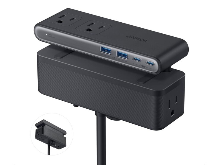 Az Anker Nano Power Strip (10 az 1-ben, 70W, bilincs)