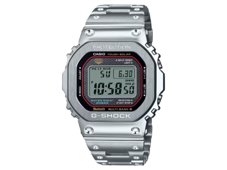 A Casio G-Shock GMW-B5000D-1C teljes fém karóra. (Kép forrása: Casio)