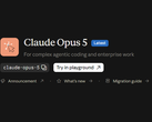 Claude Opus 5 modell
