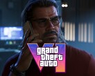GTA 6 banner Raul Bautistával, aki a telefonhívást fogadja