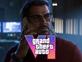 GTA 6 banner Raul Bautistával, aki a telefonhívást fogadja