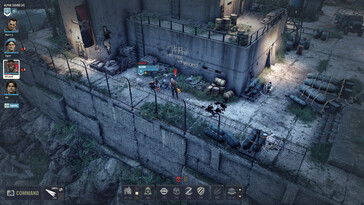 A képen: Játékmenet-képernyőkép a Jagged Alliance 3-ból.