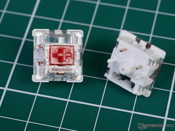 Keychron Super Red kapcsolók. 