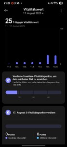 Xiaomi Smart Band 10 Tevékenység
