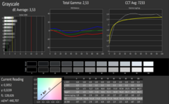 CalMAN gray scales (calibrated)