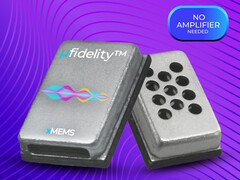 A teljesen szilíciumból készült xMEMS Lassen MEMS magassugárzó modul a kúpos meghajtóknál részletesebben és tisztábban adja vissza a hangot. (Kép forrása: xMEMS)