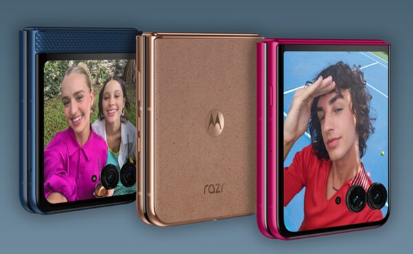 A Motorola Razr+ 2025 három színben lesz kapható. (Kép forrása: Motorola)