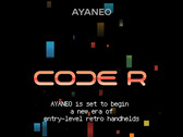 Az Ayaneo az R-1 kódot R kódként is említi a teaser anyagokban. (Kép forrása: Ayaneo)