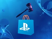 A PlayStation Store logója a kalapács alatt látható