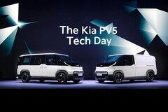 A Kia PV5 Tech Day rendezvény (Kép forrása: Kia)