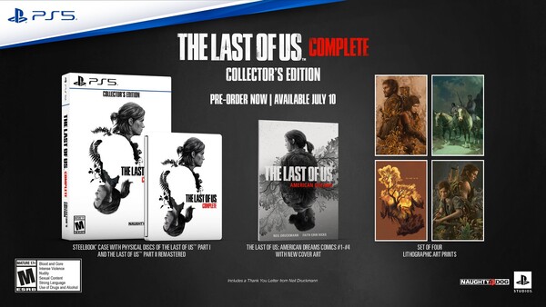 The Last of Us Complete: Collector's Edition már előrendelhető. (Kép forrása: PlayStation)