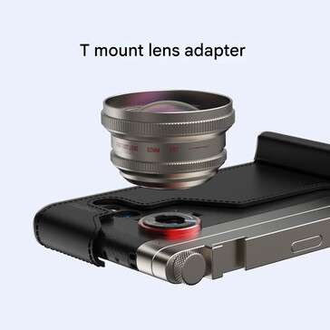 Az objektív adapter (Kép forrása: Nubia - gépi fordítás)