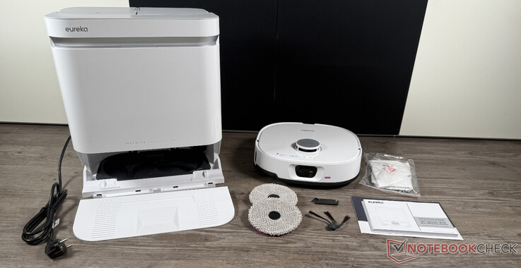 Az Eureka J15 Max Ultra szállítási terjedelme kezelhető.