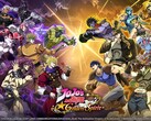 A JoJo's Bizarre Adventure: Golden Spirit kulcsfontosságú promóciós illusztrációja.