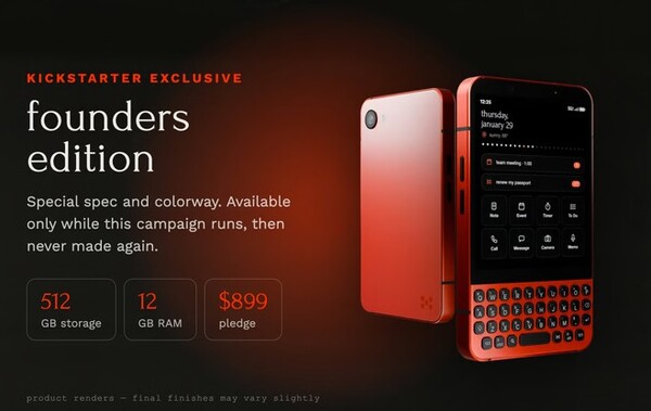 A Minimal Phone 2 Founders Edition több RAM-mal és egyedi színnel rendelkezik.