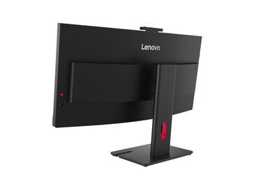 A Lenovo ThinkVision T34WD monitor hátsó nézete. 