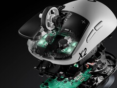 Az eredeti Logitech G Pro X2 Superstrike robbantott ábrája.