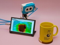 Egy forró bögre termikus nézete (Kép forrása: Adafruit)