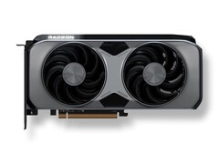 A képen látható AMD Radeon RX 9070 GRE &quot;Reference Design&quot; nem lesz megvásárolható. (Kép forrása: AMD China)