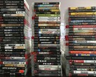 A képen látható fizikai PS3-játékok gyűjteménye