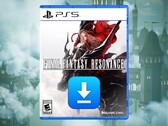 A Final Fantasy 7 Revelation PS5-es doboza letöltési ikonnal