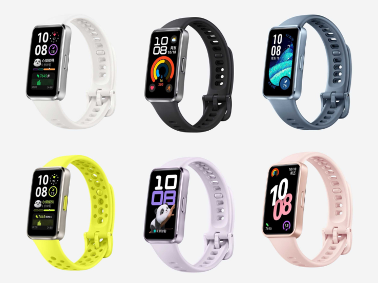 A Huawei Band 10 hat színben lesz kapható. (Kép forrása: Ruige Plays Digital via Weibo)